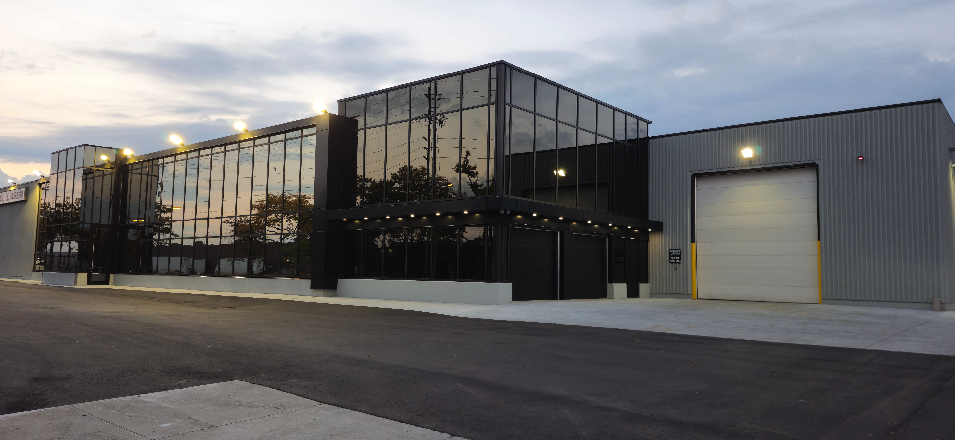 Industrial Cladding Structure Northeast Group | Roofing and Architectural Cladding Across Canada
